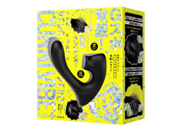 完全防水 舌舐挿入 PERO-PERO CUNNNI VIBE＋［ペロペロクンニバイブプラス］black