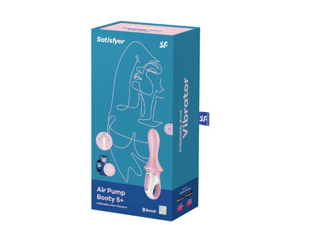 Satisfyer Air Pump Booty 5＋ pink